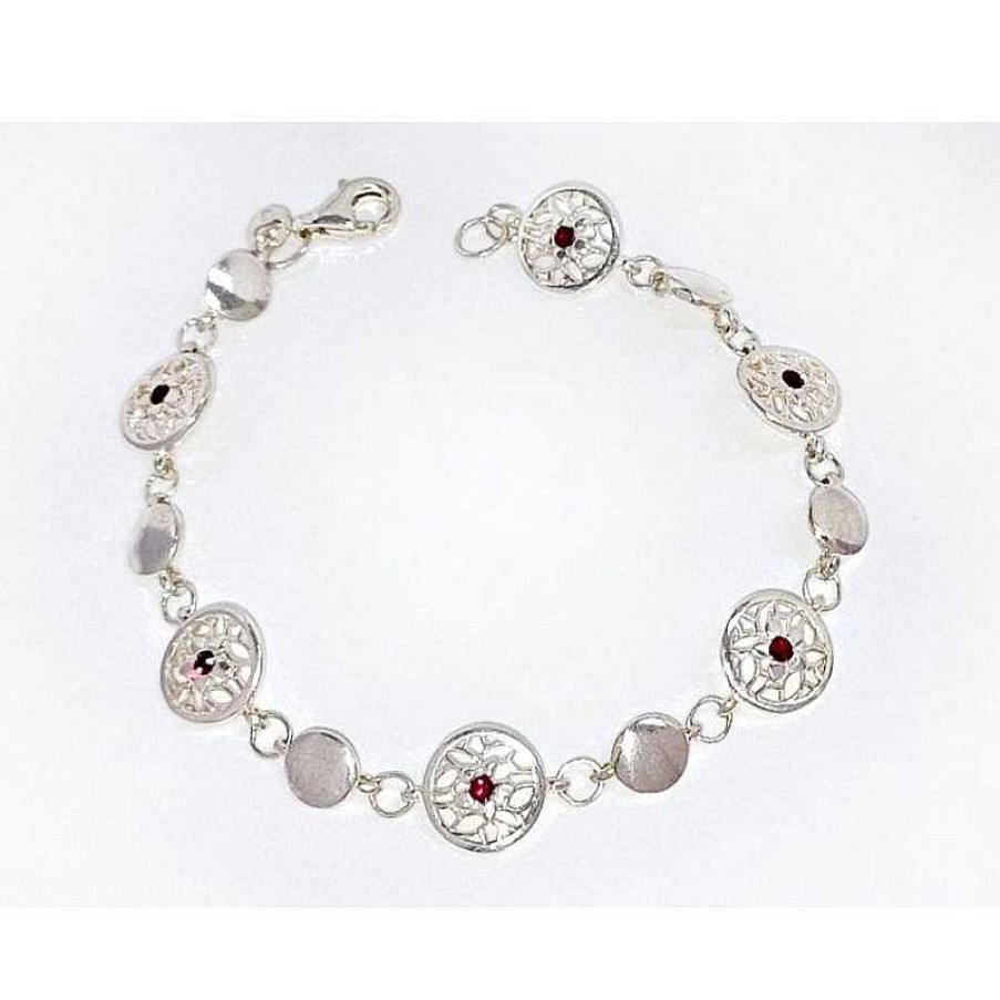 Silberschmuck echt silber | Armband Silber 925 Zirkonia Fa135