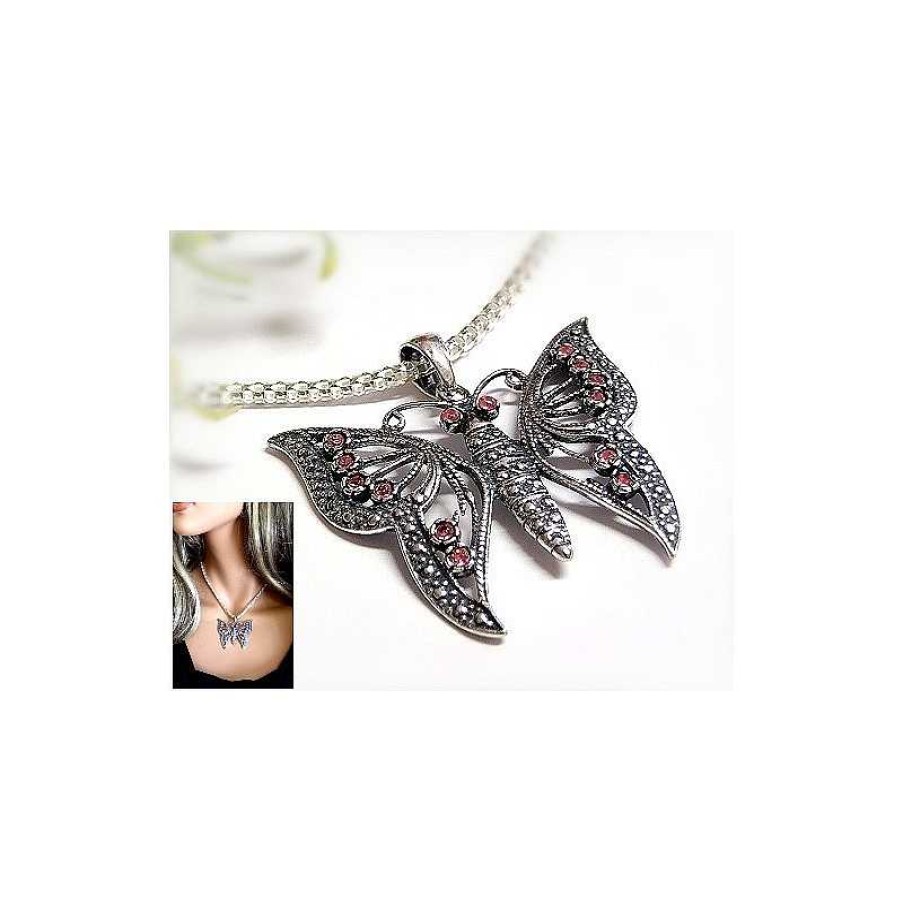 Silberschmuck echt silber | Schmetterling Anh Nger Silber-925 Silberschmuck Sh03