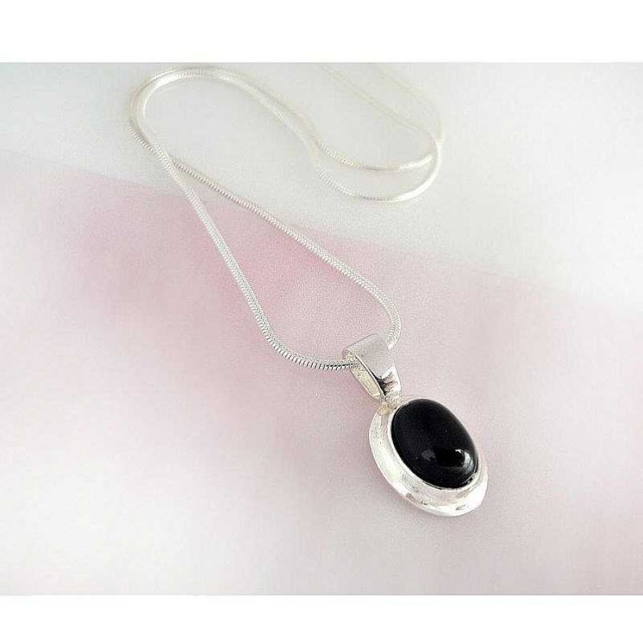 Silberschmuck echt silber | Onyx Anh Nger Silber 925 Se141-1