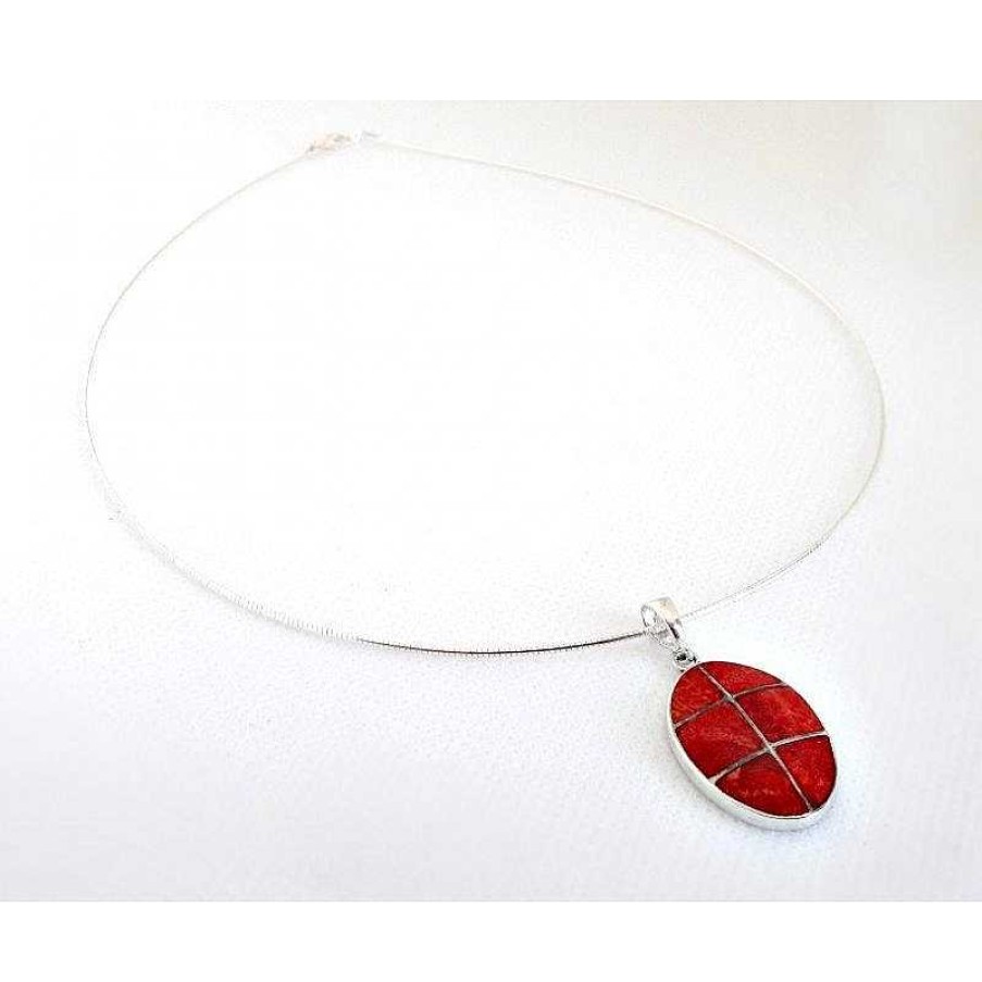 Silberschmuck echt silber | Anh Nger Rote Koralle Silber 925 Kl272