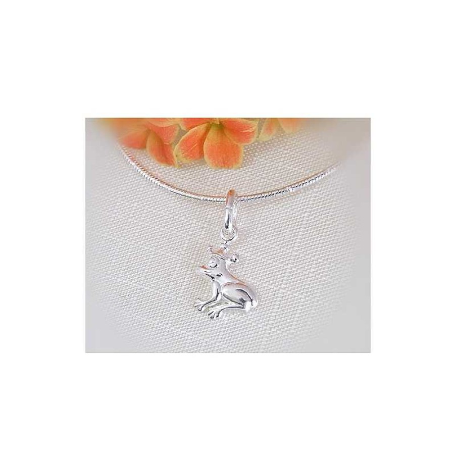 Silberschmuck echt silber | Silberschmuck Anh Nger Frosch Silber 925 St73