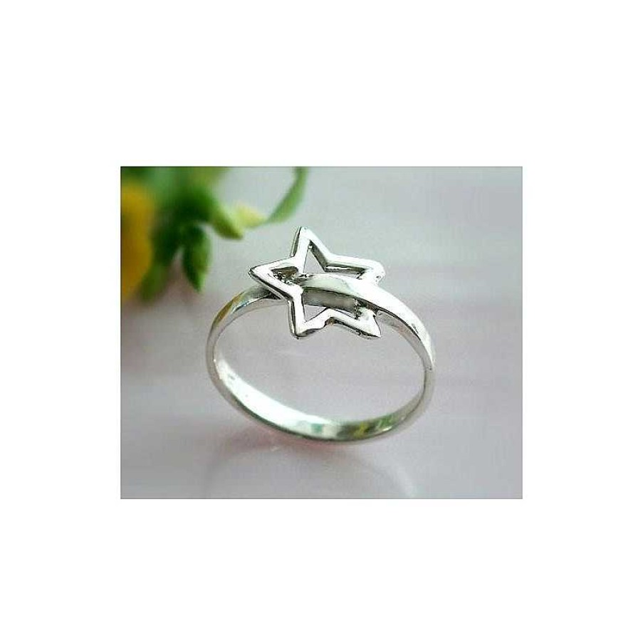 Silberschmuck echt silber | Ring Silber 925 Silberschmuck Stern Sr30