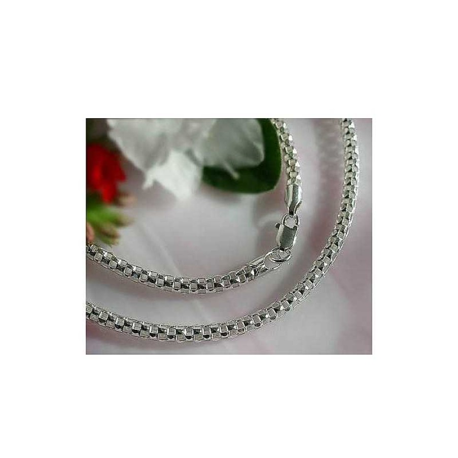 Silberschmuck echt silber | Silberkette 40 Cm - 90 Cm Silber 925 Kf63