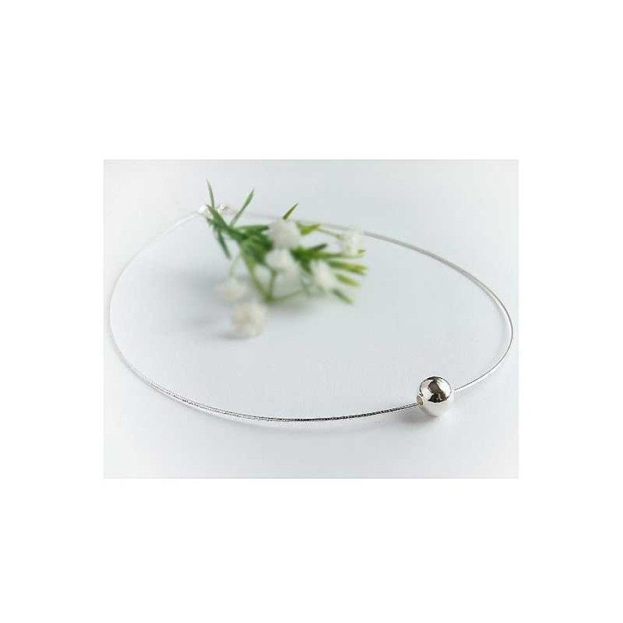 Silberschmuck echt silber | Halsreif Collier Silber 42-45 Cm Silber 925 Silberschmuck Sd44