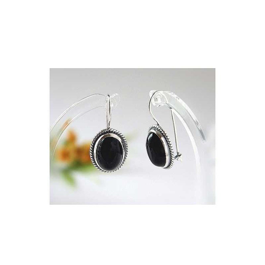 Silberschmuck echt silber | Onyx Ohrh Nger Silber 925 Se28