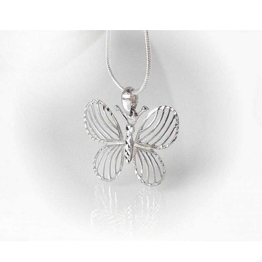 Silberschmuck echt silber | Schmetterling Anh Nger Silber 925 Silberschmuck Su384