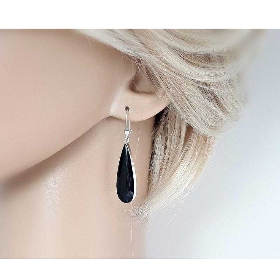 Silberschmuck echt silber | Onyx Ohrh Nger Silber 925 Se171