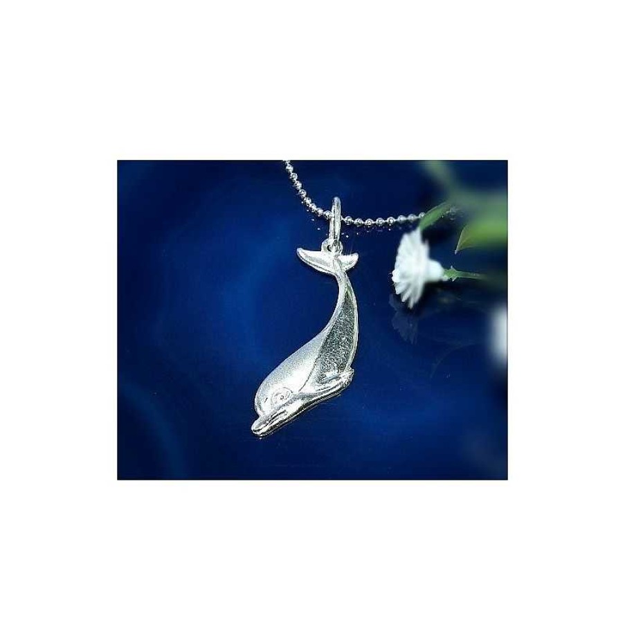 Silberschmuck echt silber | Silberschmuck - Delfin Anh Nger Silber-925 St24