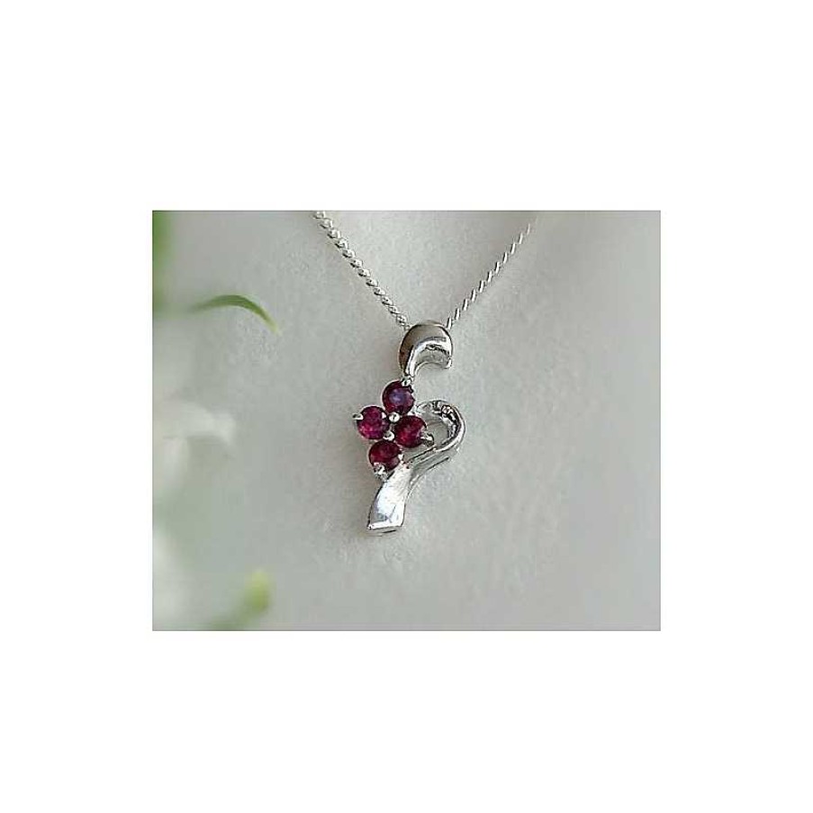 Silberschmuck echt silber | Damen Anh Nger Silber-925 Amethyst Silberschmuck Es05