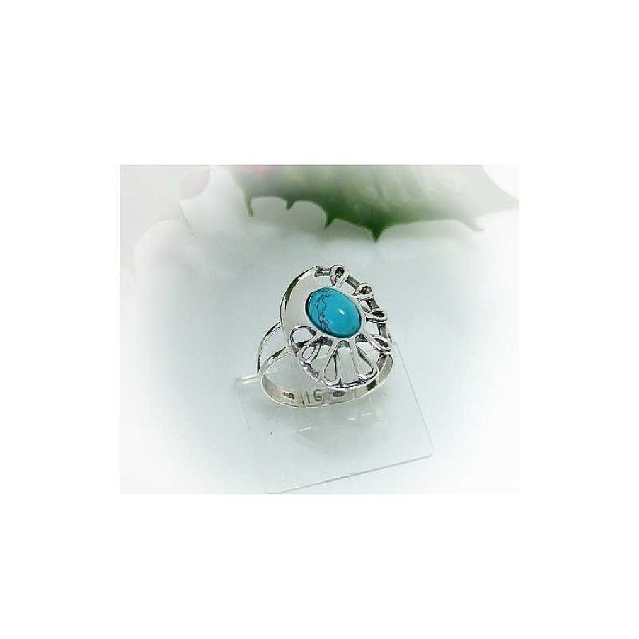 Silberschmuck echt silber | T Rkis Ring Silber 925 Gz49