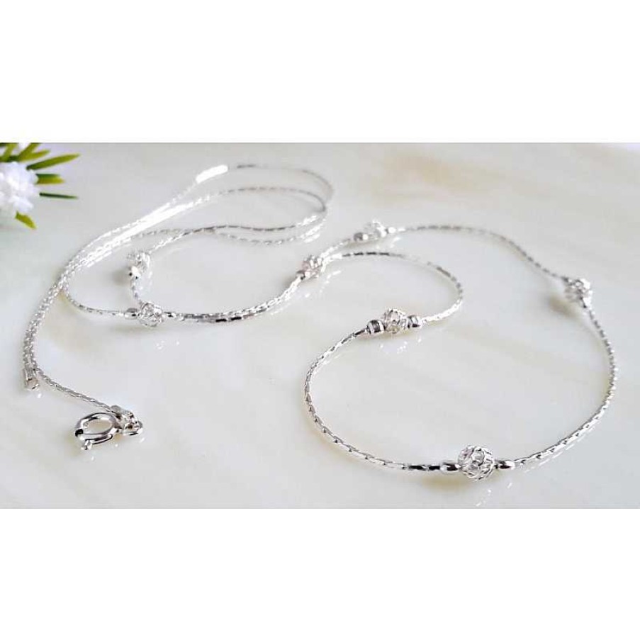 Silberschmuck echt silber | Silberschmuck - Collier 70 Cm Silber-925 Sd129