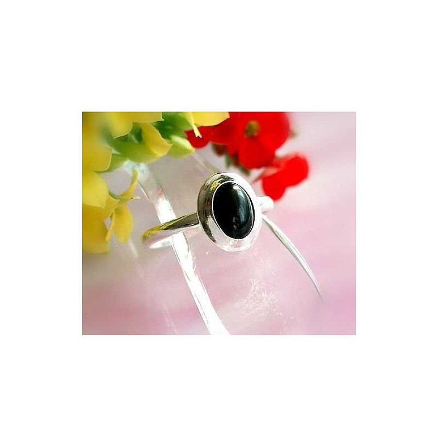 Silberschmuck echt silber | Ring Mit Onyx Silber 925 Onyxschmuck Se08