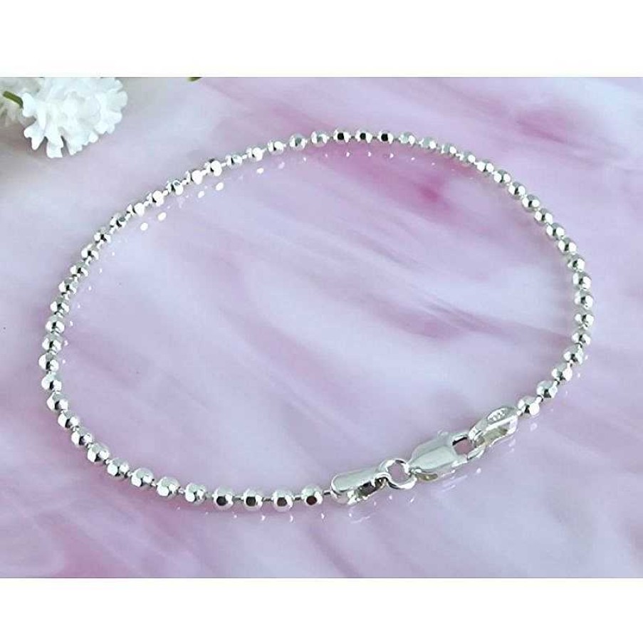 Silberschmuck echt silber | Kugel Armband Silber 925 Sterlingsilber Sg205