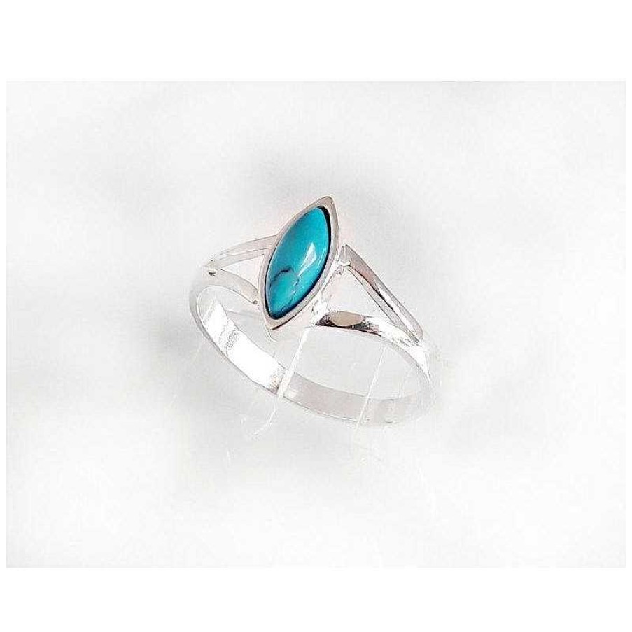 Silberschmuck echt silber | T Rkis Ring Silber 925 Gz218