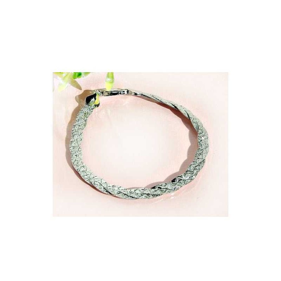 Silberschmuck echt silber | Armband Silber 18,5 Cm Silber 925 (Sg71)