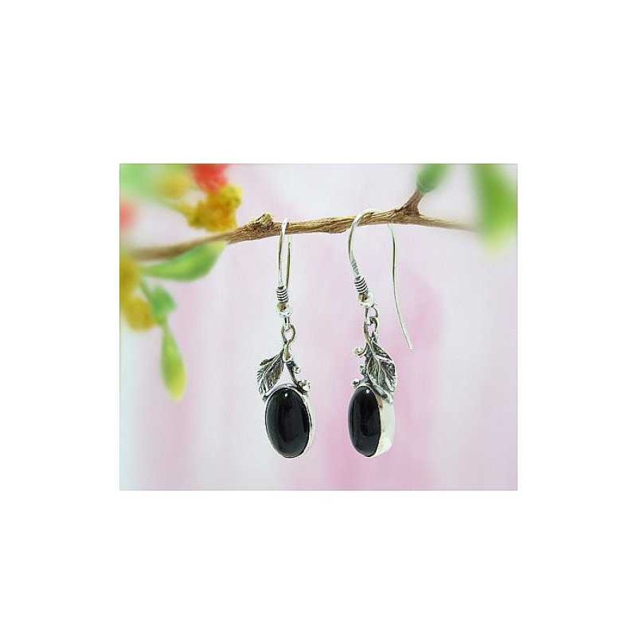 Silberschmuck echt silber | Onyx Ohrh Nger Silber 925 Se17