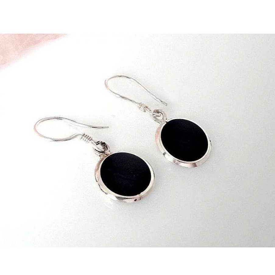 Silberschmuck echt silber | Onyx Ohrh Nger Silber 925 Silberschmuck Se168