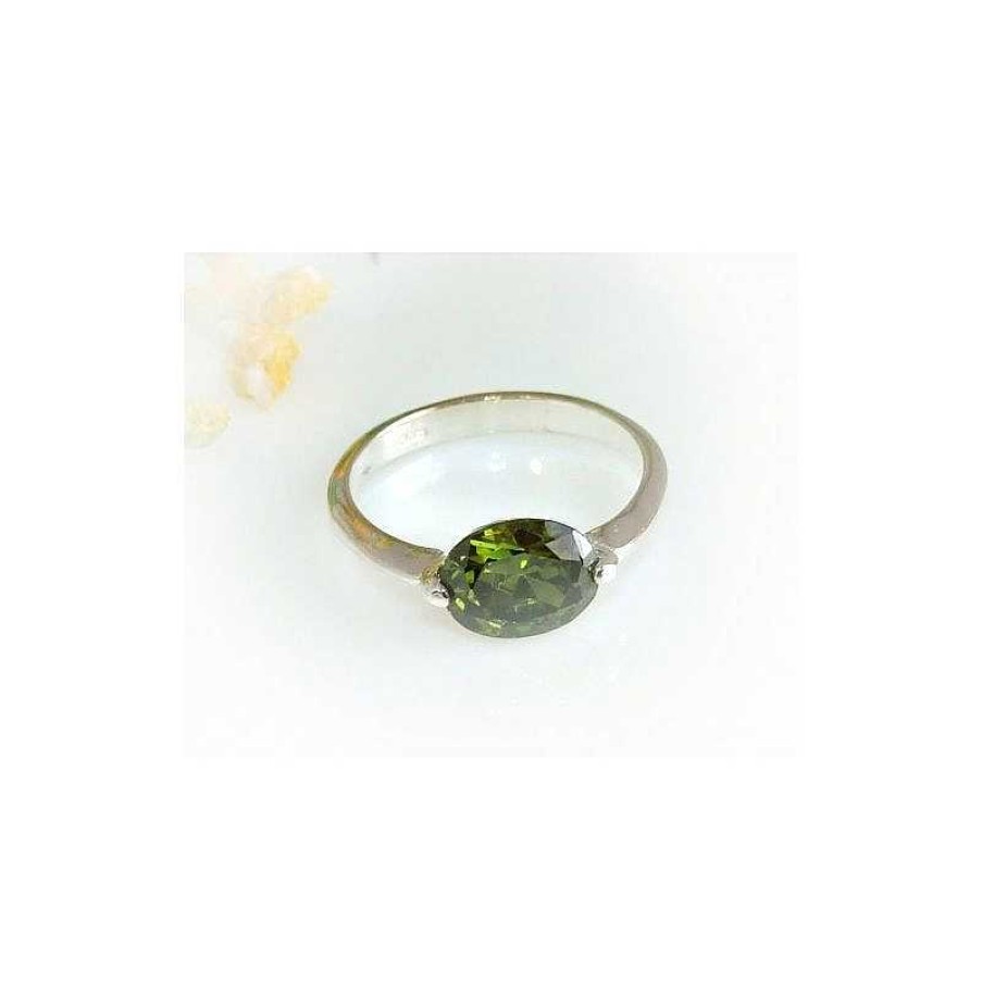 Silberschmuck echt silber | Damen Ring Silber 925 Silberschmuck Olivengr N Ss94