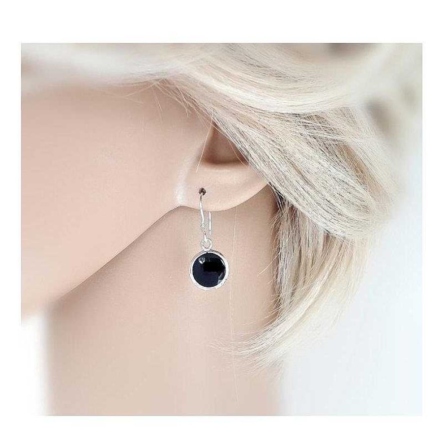 Silberschmuck echt silber | Onyx Ohrh Nger Silber 925 Silberschmuck Se168