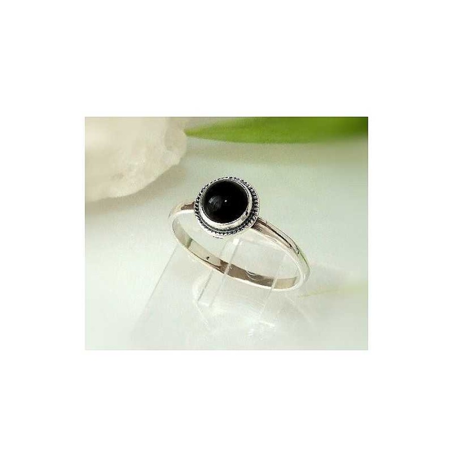 Silberschmuck echt silber | Onyx Ring Silber 925 Onyxschmuck Ss78