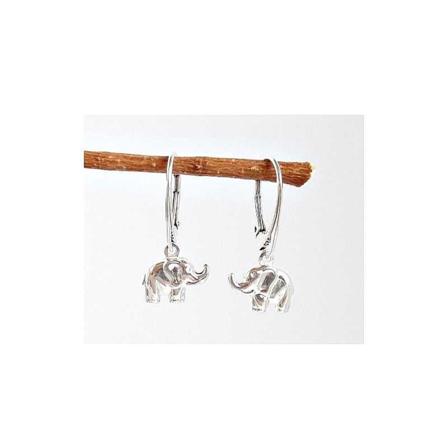 Kinderschmuck echt silber | Elefant Ohrh Nger Silber 925 Ak61