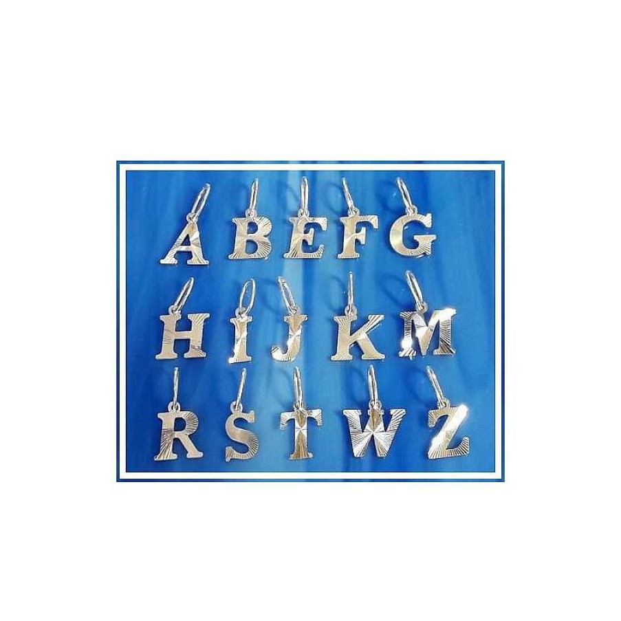 Silberschmuck echt silber | Buchstaben Anh Nger Silber 925 Su266