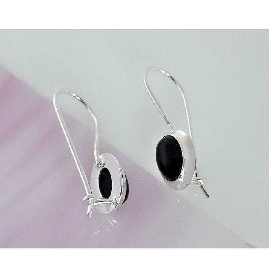 Silberschmuck echt silber | Onyx Ohrh Nger Silber 925 Se145