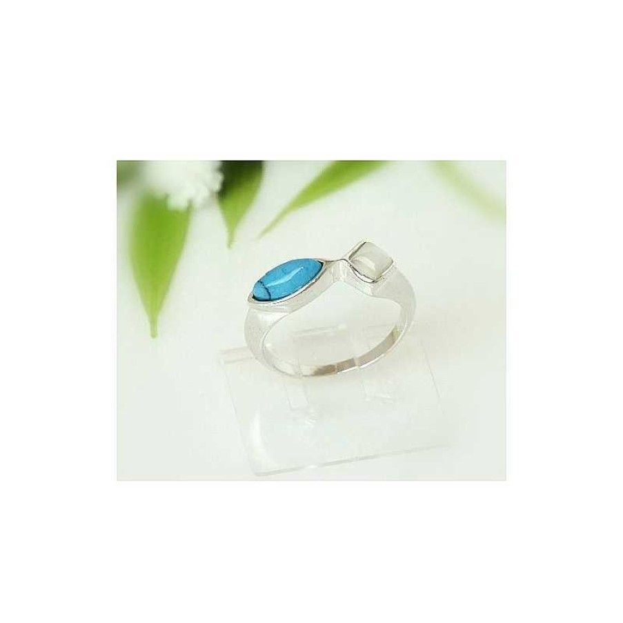 Silberschmuck echt silber | T Rkis Ring Silber 925 Gy92