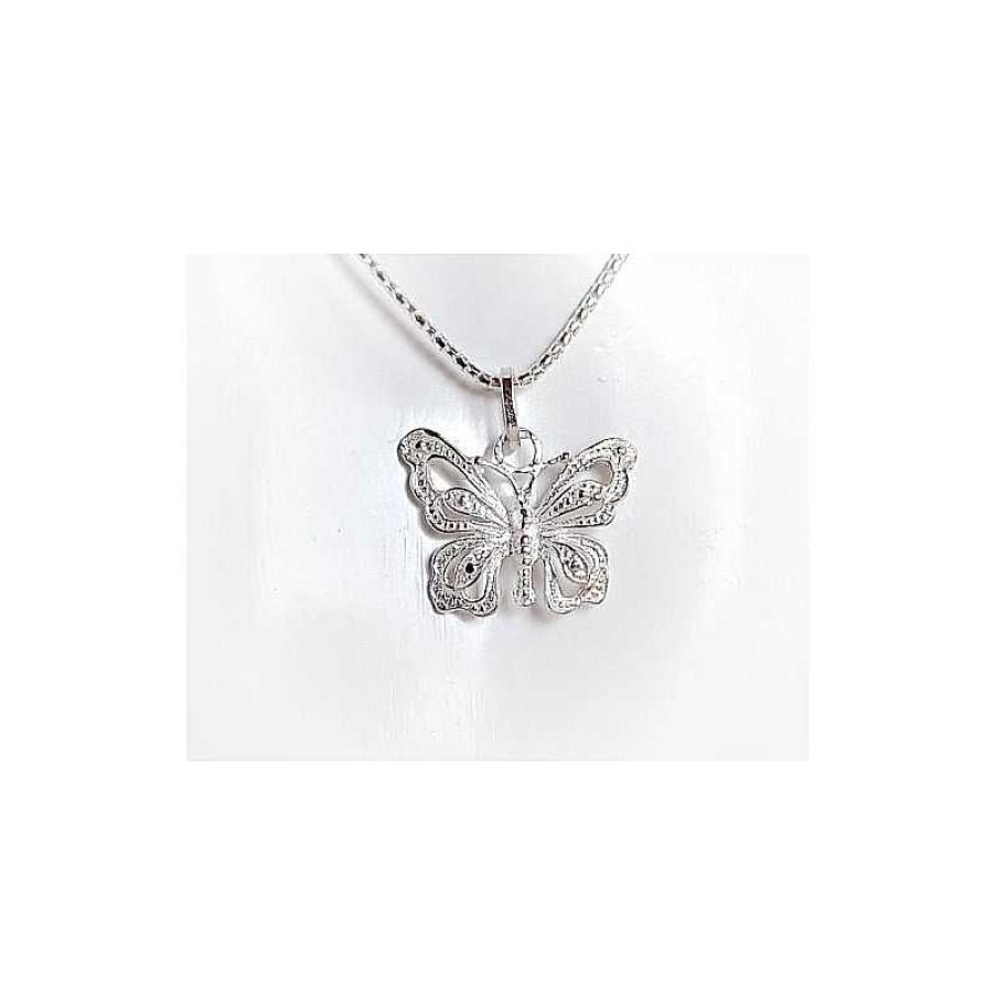 Silberschmuck echt silber | Schmetterling Anh Nger Silber 925 Silberschmuck Sh30