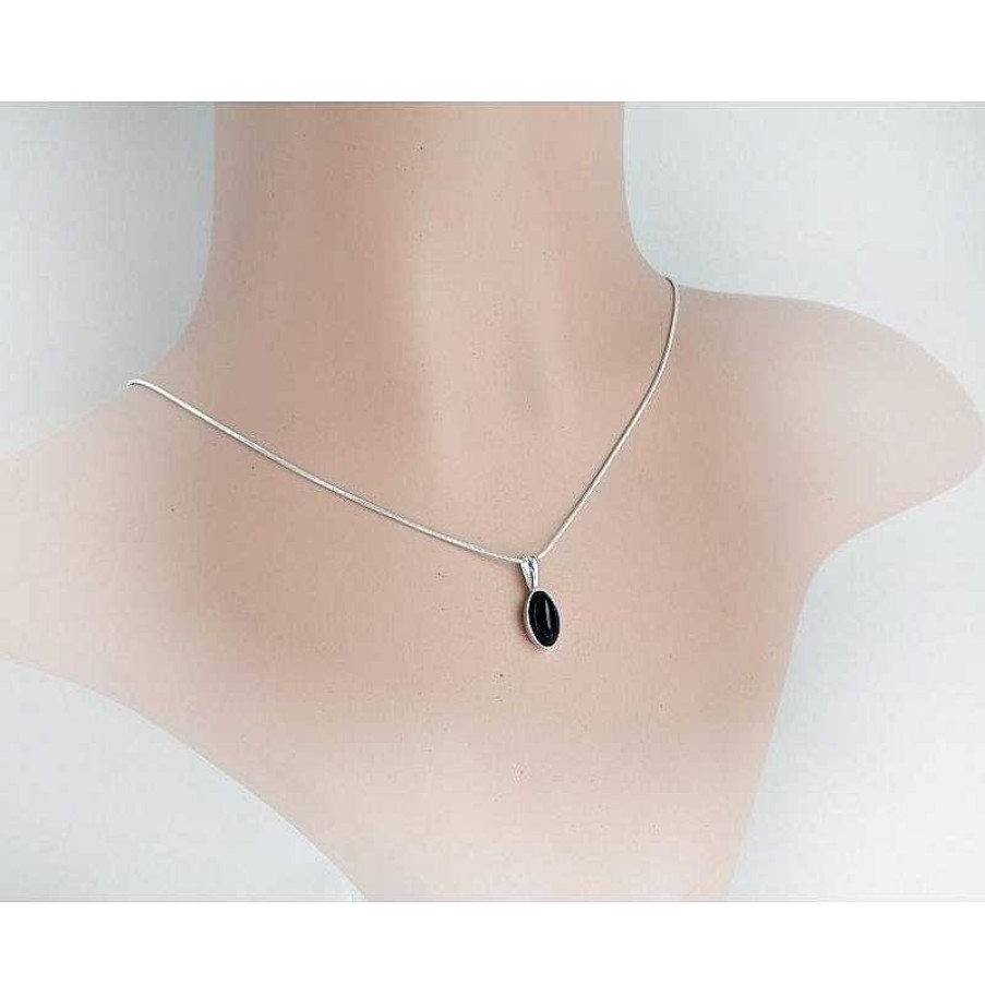 Silberschmuck echt silber | Onyx Anh Nger Silber 925 Se140-1