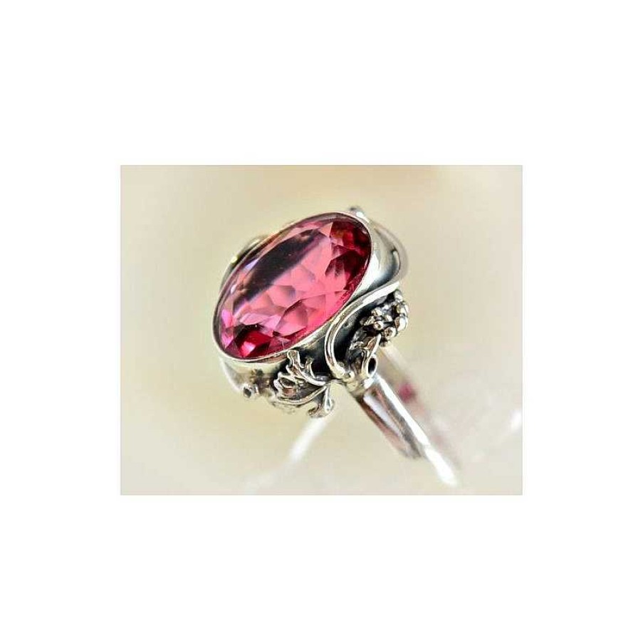 Silberschmuck echt silber | Damen Ring Silber 925 Silberschmuck Zirkonia Rosa Ss97