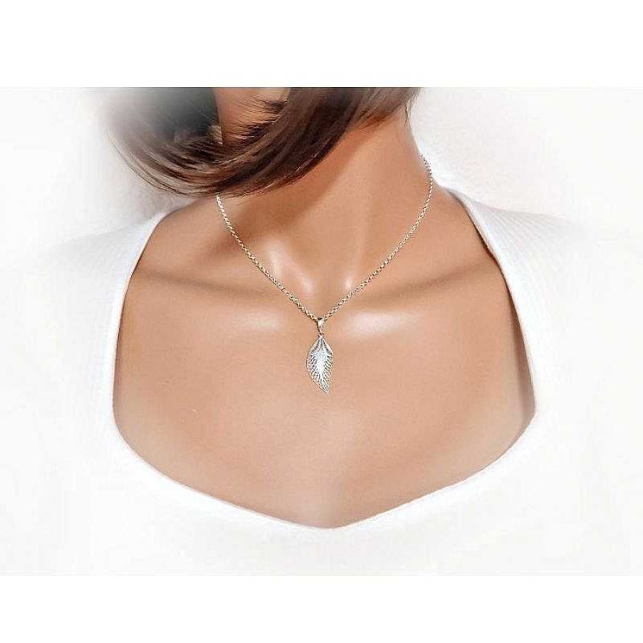 Silberschmuck echt silber | Damen Anh Nger Silber 925 Collier Halskette Silberschmuck Su409