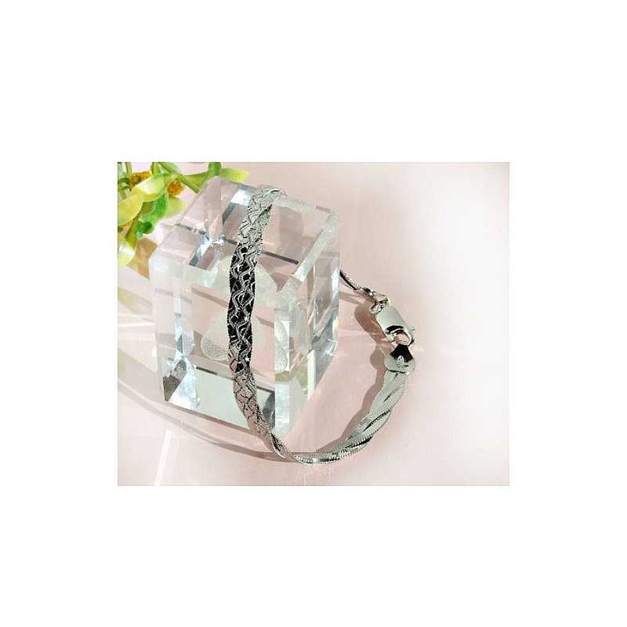 Silberschmuck echt silber | Armband Silber 18,5 Cm Silber 925 (Sg71)