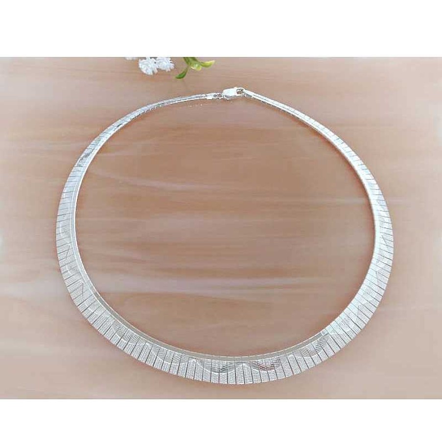 Silberschmuck echt silber | Silberschmuck Collier 42 Cm Sterlingsilber 925 Sd174