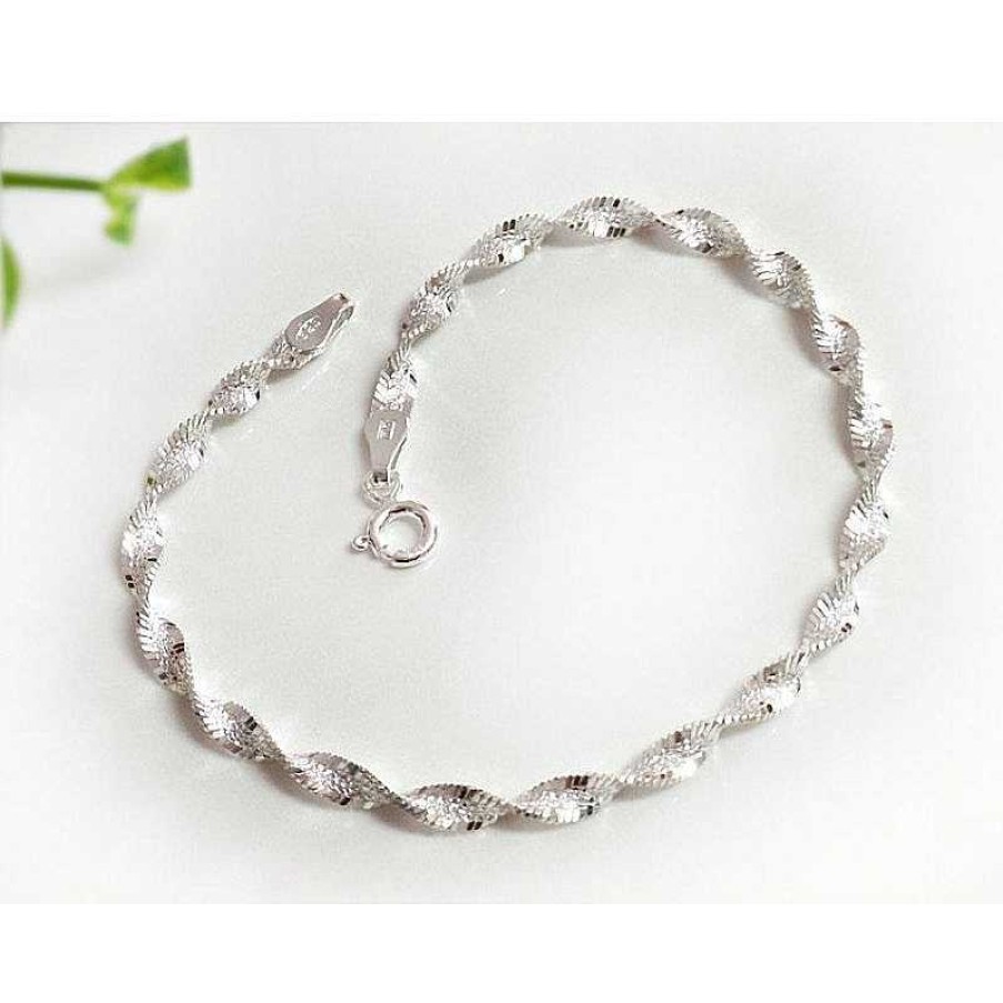 Silberschmuck echt silber | Damen Armband Silber 925 Sterlingsilber Sg209