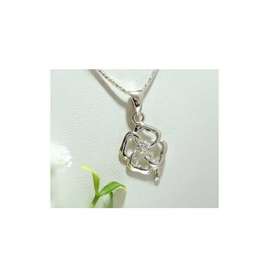 Silberschmuck echt silber | Kleeblatt Anh Nger Silber 925 Silberschmuck St27