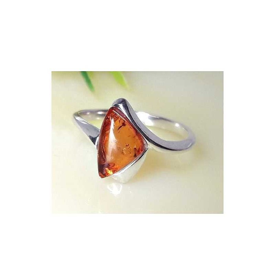 Bernsteinschmuck echt silber | Ring Silber Bernstein Ring Silber 925 Br244