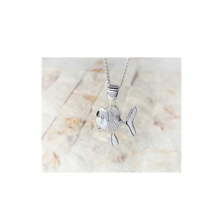 Silberschmuck echt silber | Anh Nger Fisch Silber 925 Su242