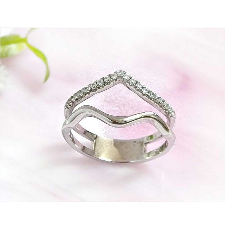 Silberschmuck echt silber | Damen Ring Silber 925 Silberschmuck Ss157