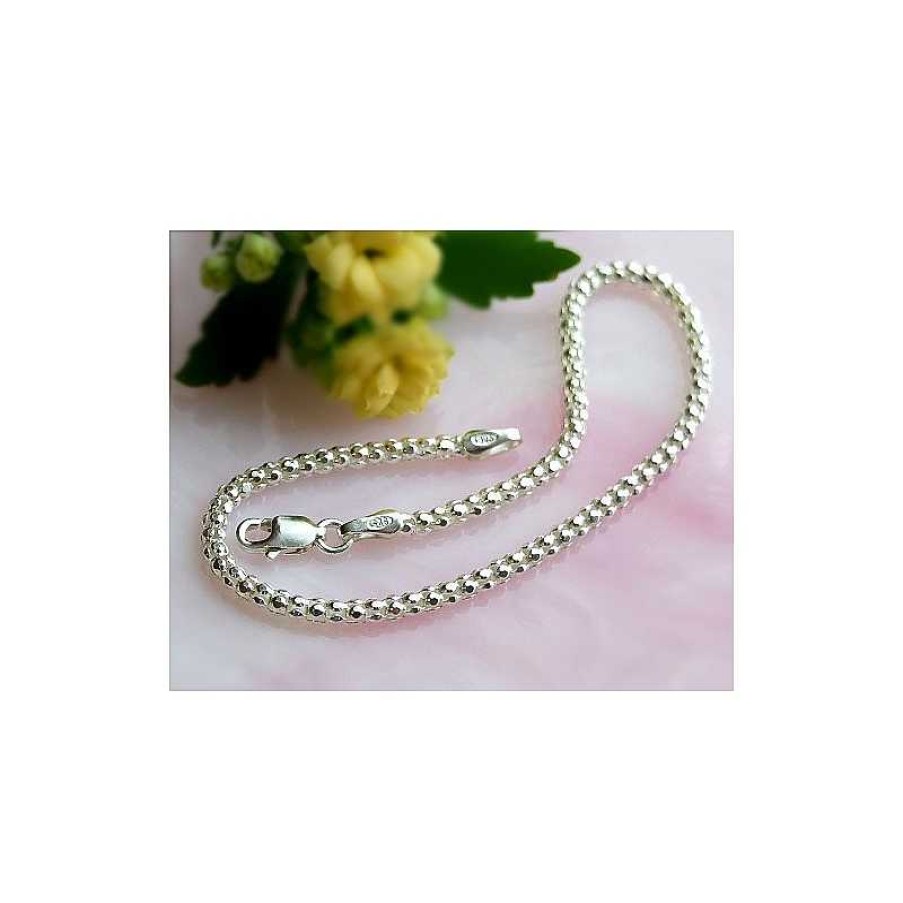 Silberschmuck echt silber | Armband Silber 16,5 Cm / 17,5 Cm / 18,5 Cm Silber-925 Sg50