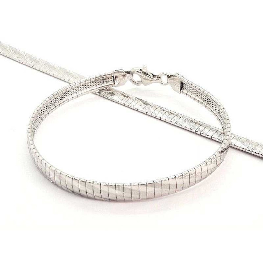 Silberschmuck echt silber | Armband Silber Mit Muster 16 -18,5 Cm Silber 925 Sg182