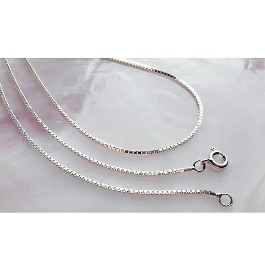 Silberschmuck echt silber | Venezianerkette Silber 42 Cm - 55 Cm Silber 925 Ka222