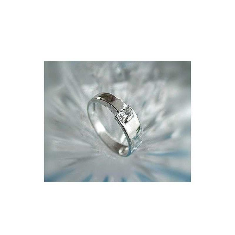 Silberschmuck echt silber | Damen Ring Silber 925 Silberschmuck Zirkonia Wei Ss34