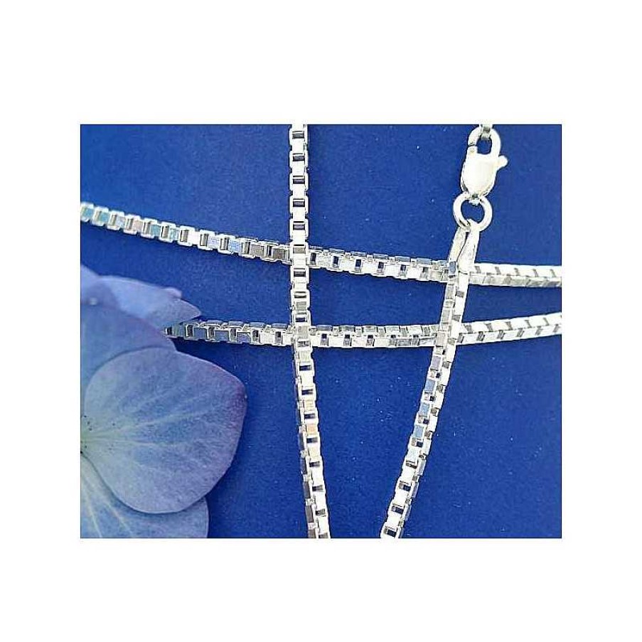 Silberschmuck echt silber | Venezianerkette 42 Cm Silber-925 (Lf)