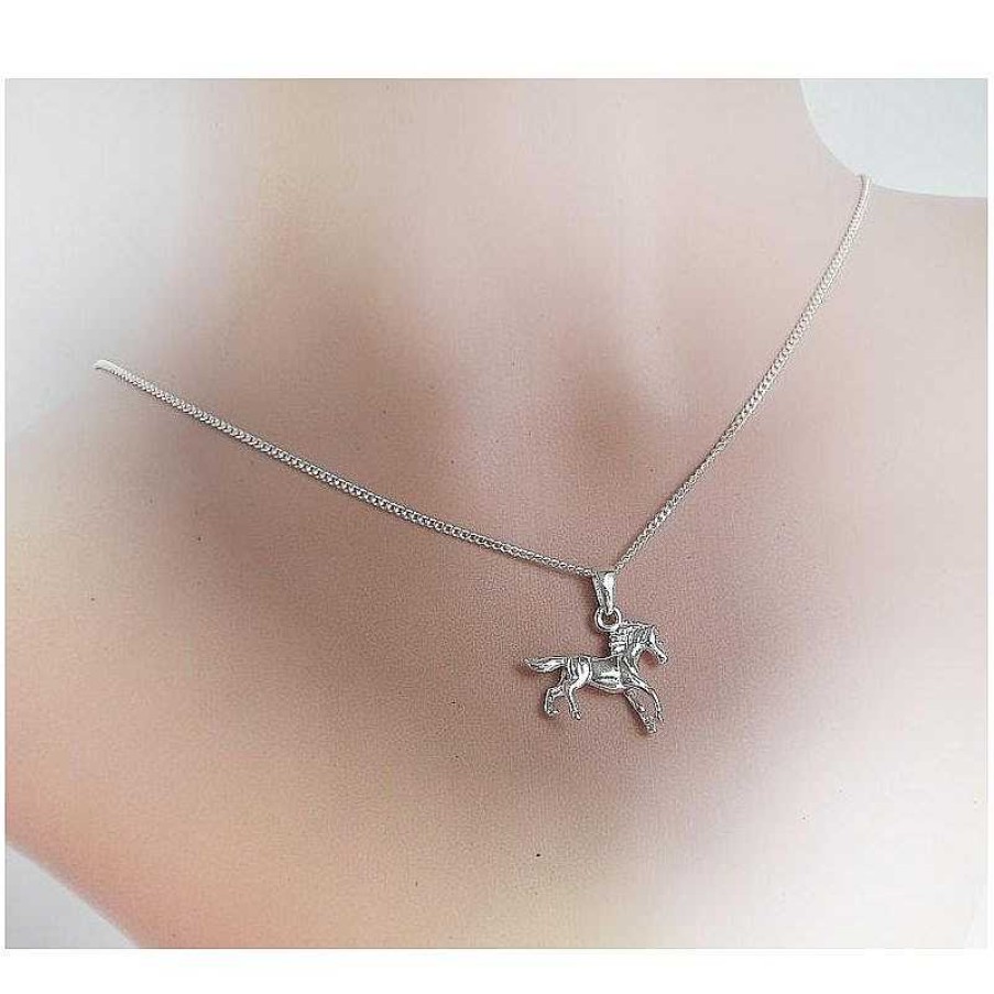 Kinderschmuck echt silber | Silber Anh Nger Pferd Silber 925 Pferdanh Nger Figur Su372