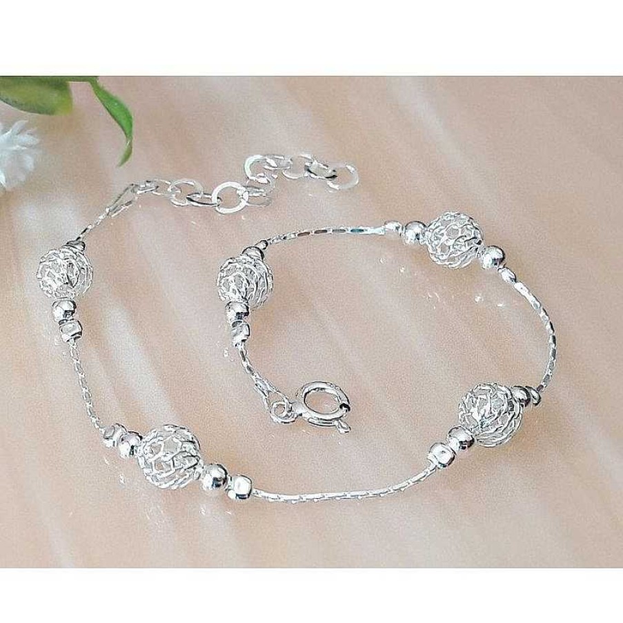 Silberschmuck echt silber | Armband Silber 17,5 - 19,5 Cm Silber-925 (Sg134)