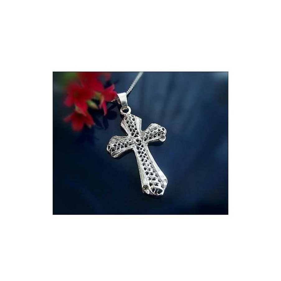 Silberschmuck echt silber | Kreuzanh Nger Silber 925 Sh29